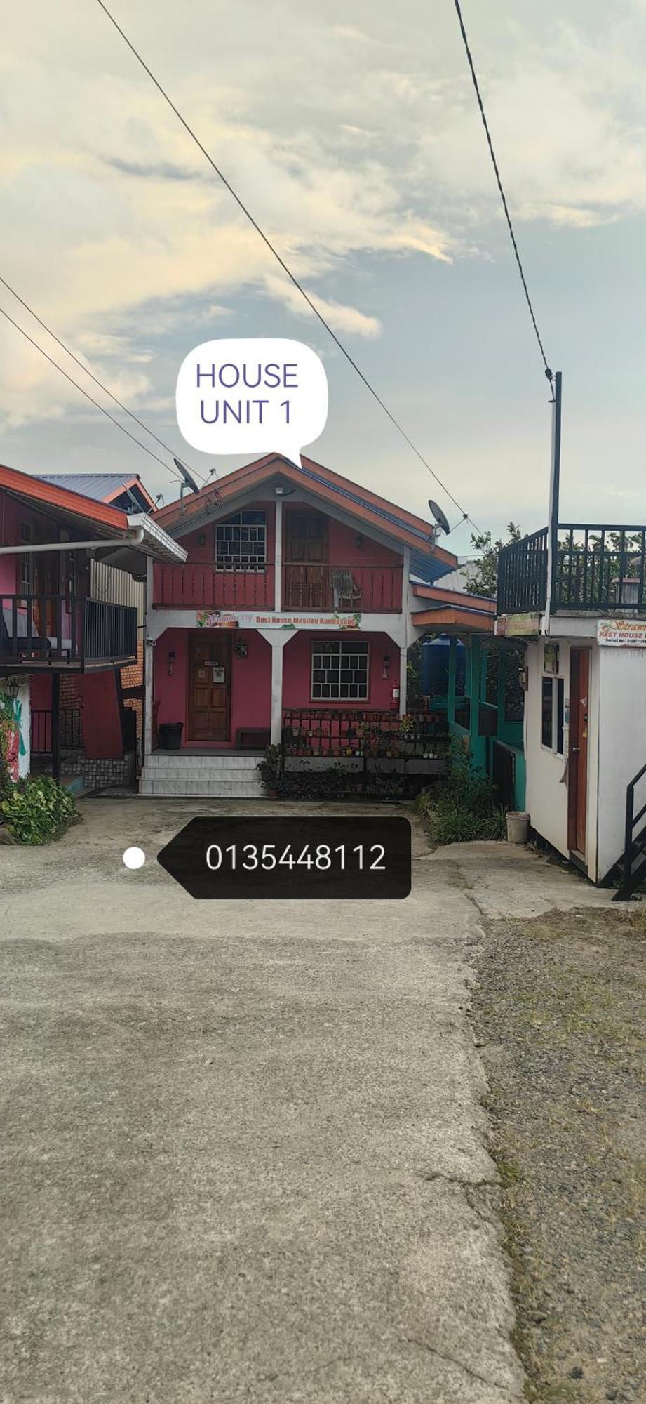 Strawberry Rest House Mesilou Kundasang Ngoại thất bức ảnh